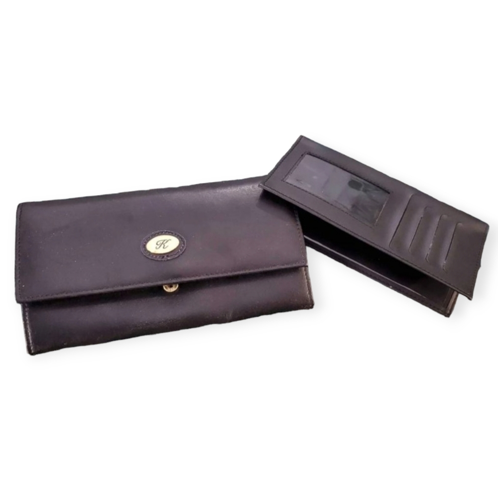 Vintage Koret Genuine Leather Wallet Lot of Organizers 7½"×4"x1"
